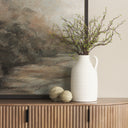 Imani Small Sculptural Textured Beige Metal Decorative Orb Object - Default Title