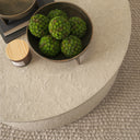 Mesa 48 Round Stone Finish Coffee Table - Default Title