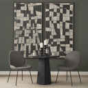 Inala Grey Seat Metal Frame Dining Chair - Default Title