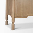 Phil Light Brown Wood 2 Door 3 Drawer Closed Sideboard - Default Title