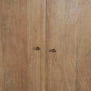 Phil Light Brown Wood 2 Door Bar Cabinet - Default Title