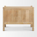 Calder Light Brown Wood 2 Drawer Accent Cabinet - Default Title