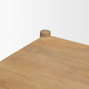 Calder Light Brown Wood 2 Drawer Accent Cabinet - Default Title