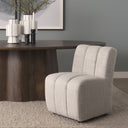 Wilkins Gray Performance Fabric Upholstered Dining Chair - Default Title