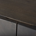 Darwin Dark Brown Wood 2 Door Accent Cabinet - Default Title