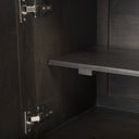 Darwin Dark Brown Wood 2 Door Accent Cabinet - Default Title