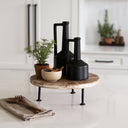 Burton 108H Small Matte Black Ceramic Jug Vase - Default Title