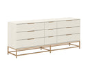 REBEL DRESSER - LARGE CHAMPAGNE GOLD CREAM