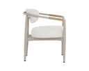 MARITA DINING ARMCHAIR - GREIGE LOUIS CREAM