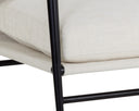 MEADOW ARMCHAIR - HEATHER IVORY TWEED