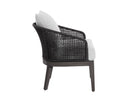 CAPRI LOUNGE CHAIR - SMOKE GREY COPACABANA MARBLE