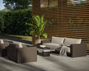 TIBI ARMCHAIR - GREY LOUIS CREAM