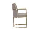 RAYLA DINING ARMCHAIR - BELFAST OYSTER SHELL