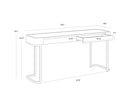 JAMILLE CONSOLE TABLE - Default Title