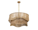 RHINE CHANDELIER - NATURAL JUTE
