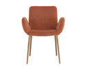 LUCANO DINING ARMCHAIR - BELFAST RUST
