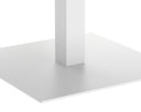 MERANO BAR TABLE - SQUARE WHITE