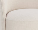 CAVOLI SWIVEL DINING CHAIR - EFFIE LINEN