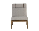 ELANOR LOUNGE CHAIR - WALNUT COPENHAGEN CAPPUCCINO