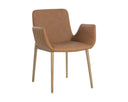LUCANO DINING ARMCHAIR - MILLIKEN COGNAC