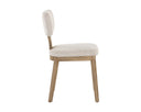 RICKETT DINING CHAIR - WEATHERED OAK DOVE CREAM