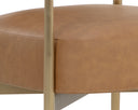 HELOISE DINING ARMCHAIR - MILLIKEN COGNAC