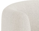 TRINE LOUNGE CHAIR - RUSTIC OAK DOVE CREAM