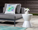 LOGAN END TABLE - WHITE