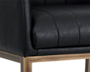 WOLFE LOUNGE CHAIR - BRAVO BLACK