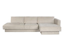 TECOMA SOFA CHAISE - RAF DANNY CREAM
