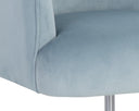 KARINA OFFICE CHAIR - CORNFLOWER BLUE SKY
