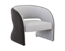 ROSALIA LOUNGE CHAIR - MINA LIGHT GREY MEG ASH