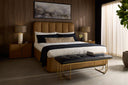 JAMILLE BED - KING MILLIKEN COGNAC