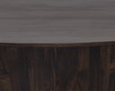 KINSLEY COFFEE TABLE - SMALL DARK BROWN