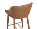 EVORA COUNTER STOOL - MILLIKEN COGNAC