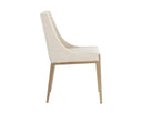 DIONNE DINING CHAIR - MONUMENT OATMEAL