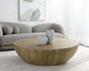 KINSLEY COFFEE TABLE - LARGE RUSTIC MANGO