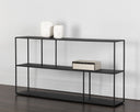 EIFFEL LOW BOOKCASE - LARGE BLACK