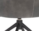 BRETTA SWIVEL DINING CHAIR - OVERCAST GREY