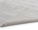 ALASKA HAND-LOOMED RUG - GREY IVORY 5 X 8