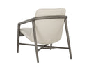 CINELLI LOUNGE CHAIR - ASH GREY ASTORIA CREAM LEATHER
