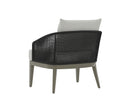 CAPRI LOUNGE CHAIR - SMOKE GREY COPACABANA MARBLE