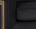 KALMIN LOUNGE CHAIR - ABBINGTON BLACK