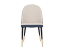 KLINE DINING CHAIR - DILLON CREAM DILLON THUNDER