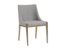 DIONNE DINING CHAIR - MONUMENT PEBBLE