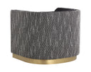 LARRON ARMCHAIR - ABBINGTON BLACK HOBBES NIGHT