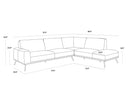 BRANDI SOFA CHAISE - Default Title