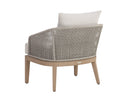 CAPRI LOUNGE CHAIR - DRIFT BROWN PALAZZO CREAM