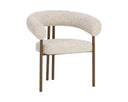 ONIVA DINING ARMCHAIR - ANTIQUE BRONZE NOAH ECRU
