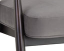 CALLEM DINING ARMCHAIR - ANTONIO CHARCOAL